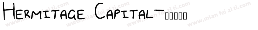 Hermitage Capital字体转换